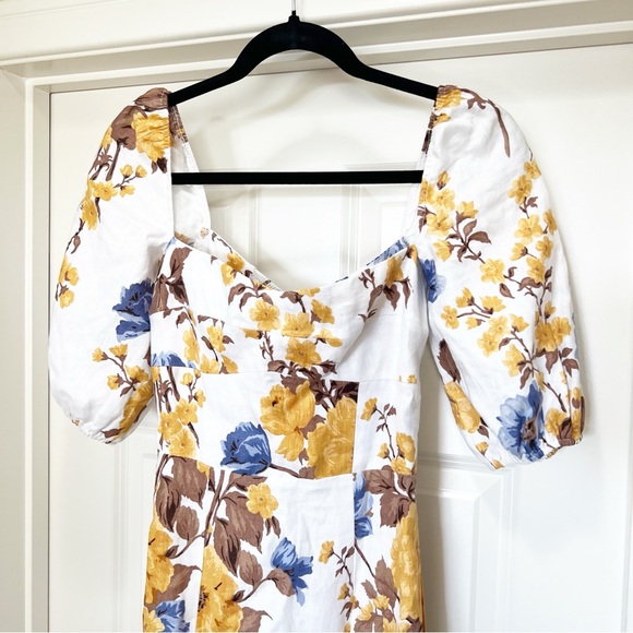 NWT Reformation Belgium Linen Dress 0 - Picture 8 of 12